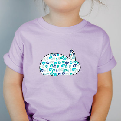 Turquoise Cheetah Rabbit One Piece/T-Shirt (Newborn - Youth XL) - Multiple Colors!