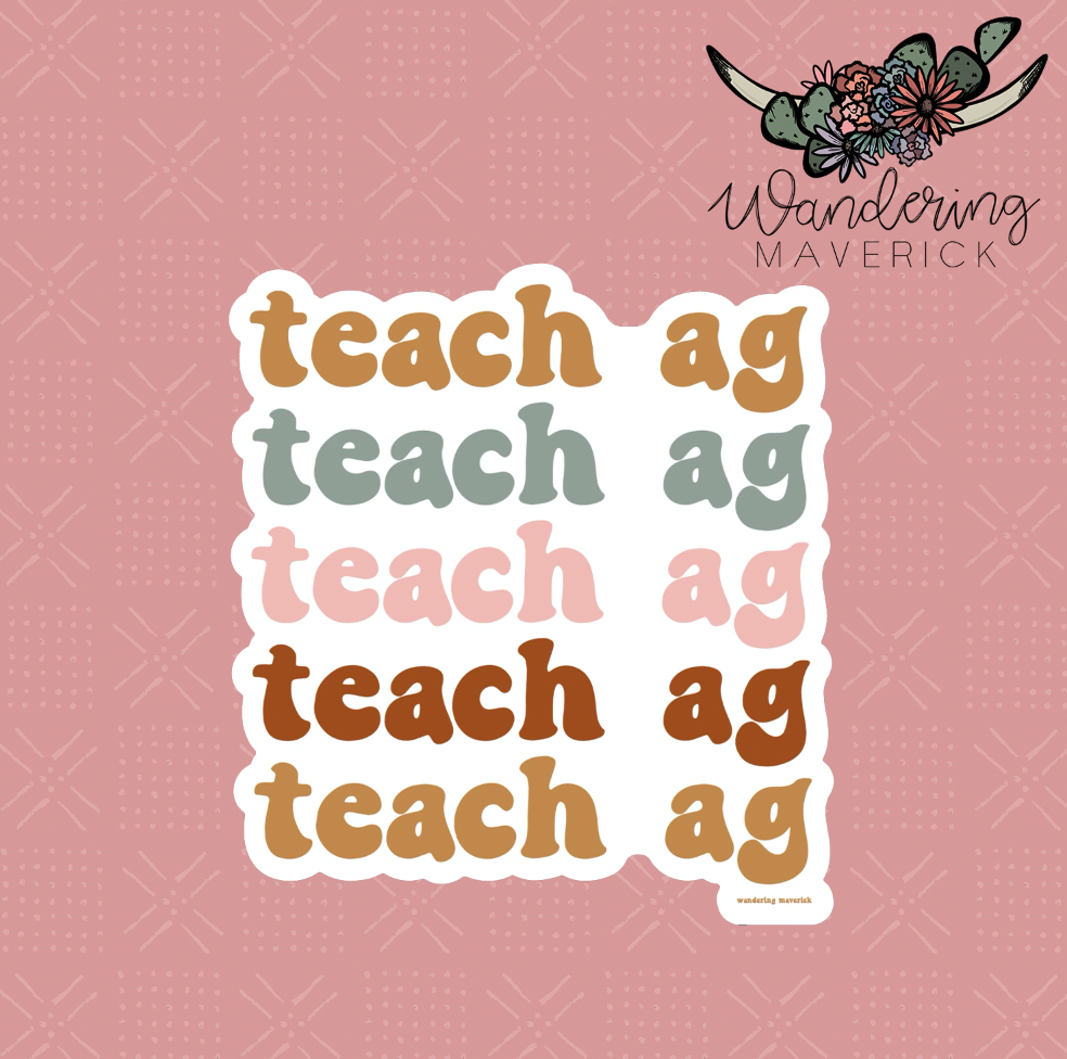 Groovy Teach AG Sticker