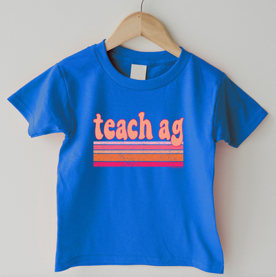 Peachy Teach Ag One Piece/T-Shirt (Newborn - Youth XL) - Multiple Colors!