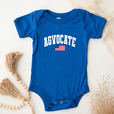 Agvocate Flag One Piece/T-Shirt (Newborn - Youth XL) - Multiple Colors!