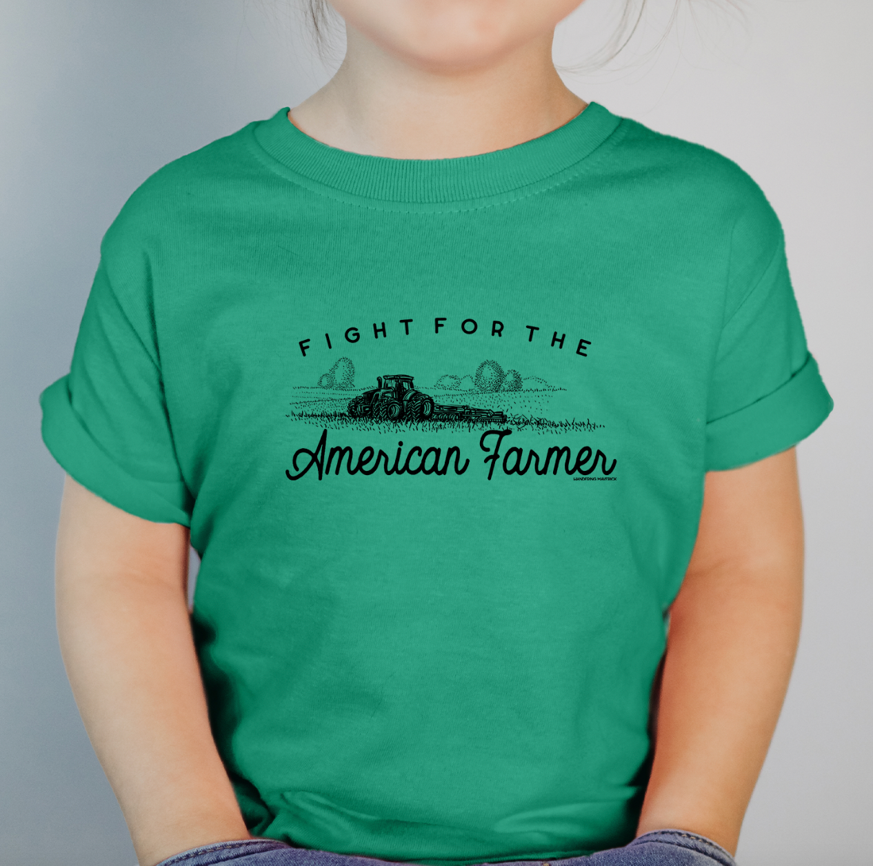 Fight For The American Farmer One Piece/T-Shirt (Newborn - Youth XL) - Multiple Colors!