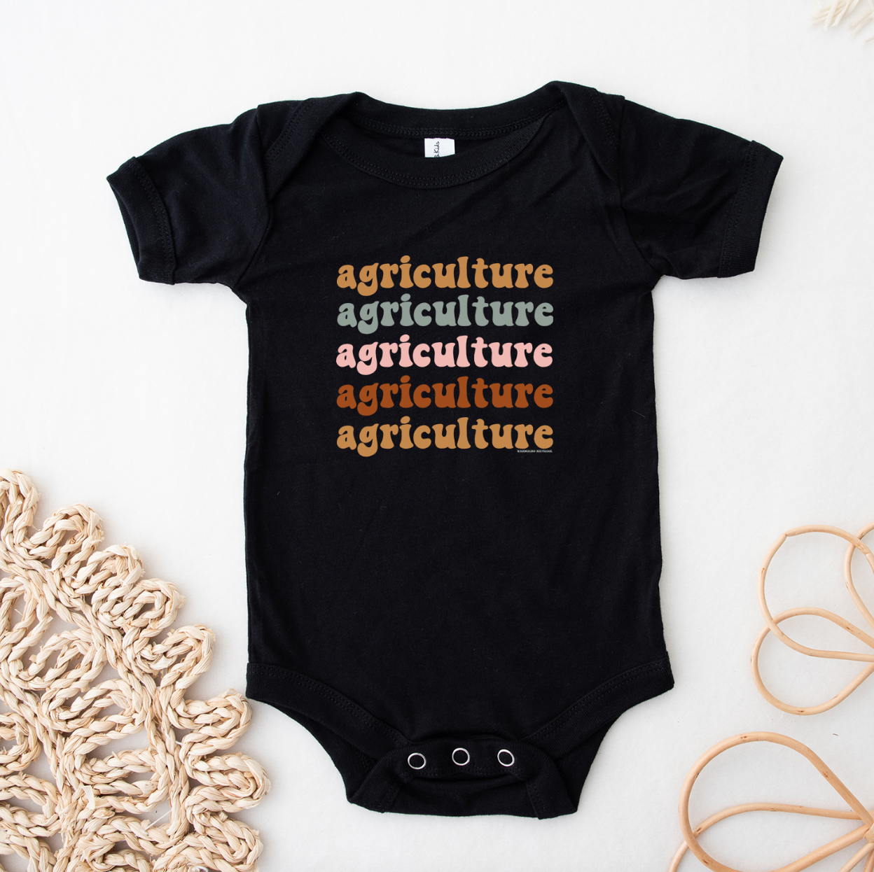 Groovy Agriculture One Piece/T-Shirt (Newborn - Youth XL) - Multiple Colors!