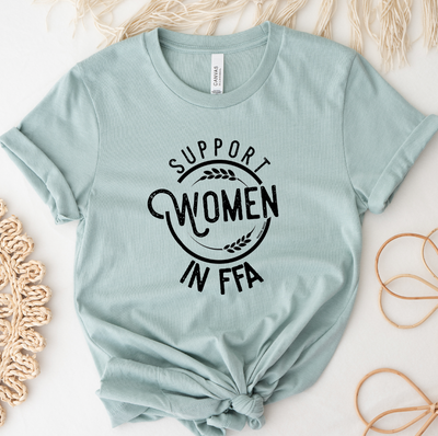 Support Women in FFA T-Shirt (XS-4XL) - Multiple Colors!