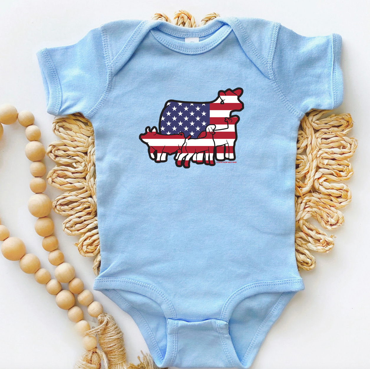 Patriotic Group One Piece/T-Shirt (Newborn - Youth XL) - Multiple Colors!