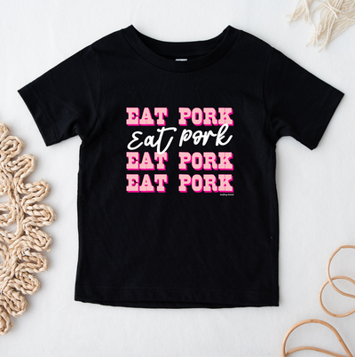 Pink Western Eat Pork Dolly One Piece/T-Shirt (Newborn - Youth XL) - Multiple Colors!