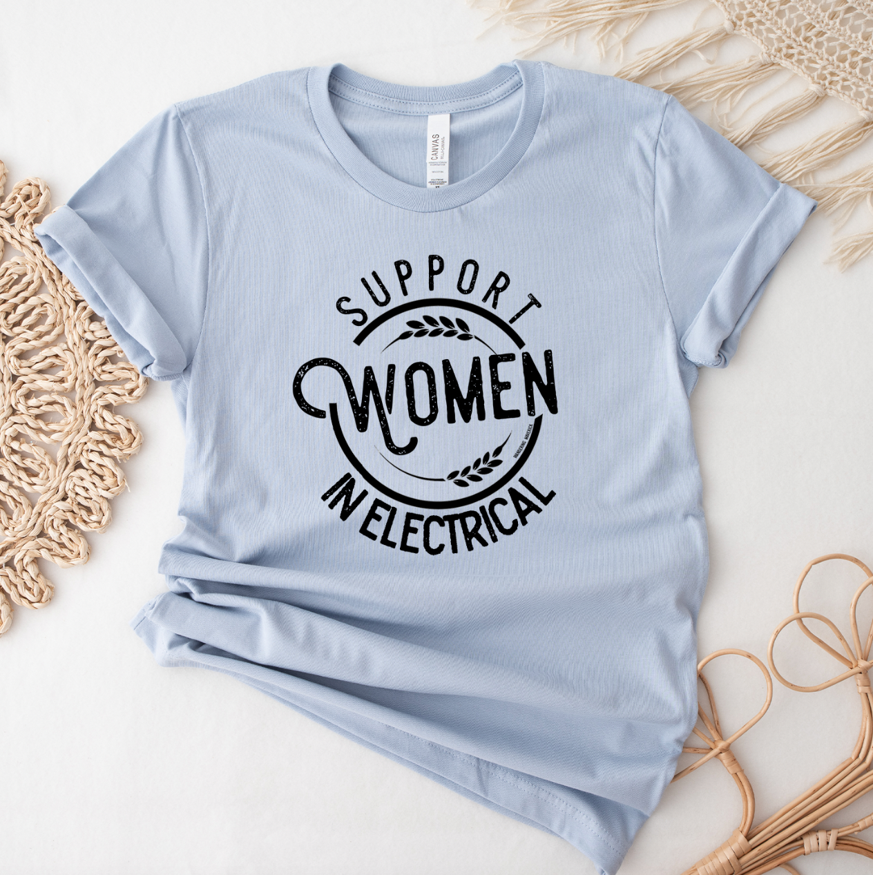 Support Women In Electrical T-Shirt (XS-4XL) - Multiple Colors!
