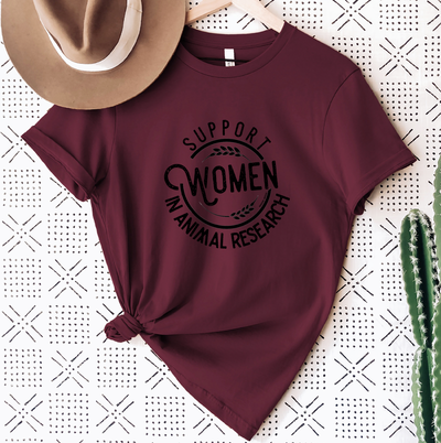 Support Women In Animal Research T-Shirt (XS-4XL) - Multiple Colors!