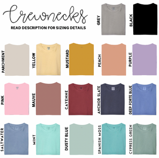 Support Your Local FFA Advisor Crewneck (S-4XL) - Multiple Colors!