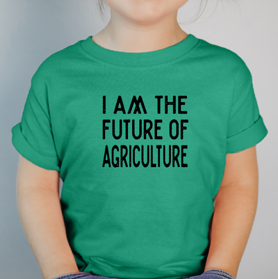 Distressed I AM The Future Of Agriculture One Piece/T-Shirt (Newborn - Youth XL) - Multiple Colors!