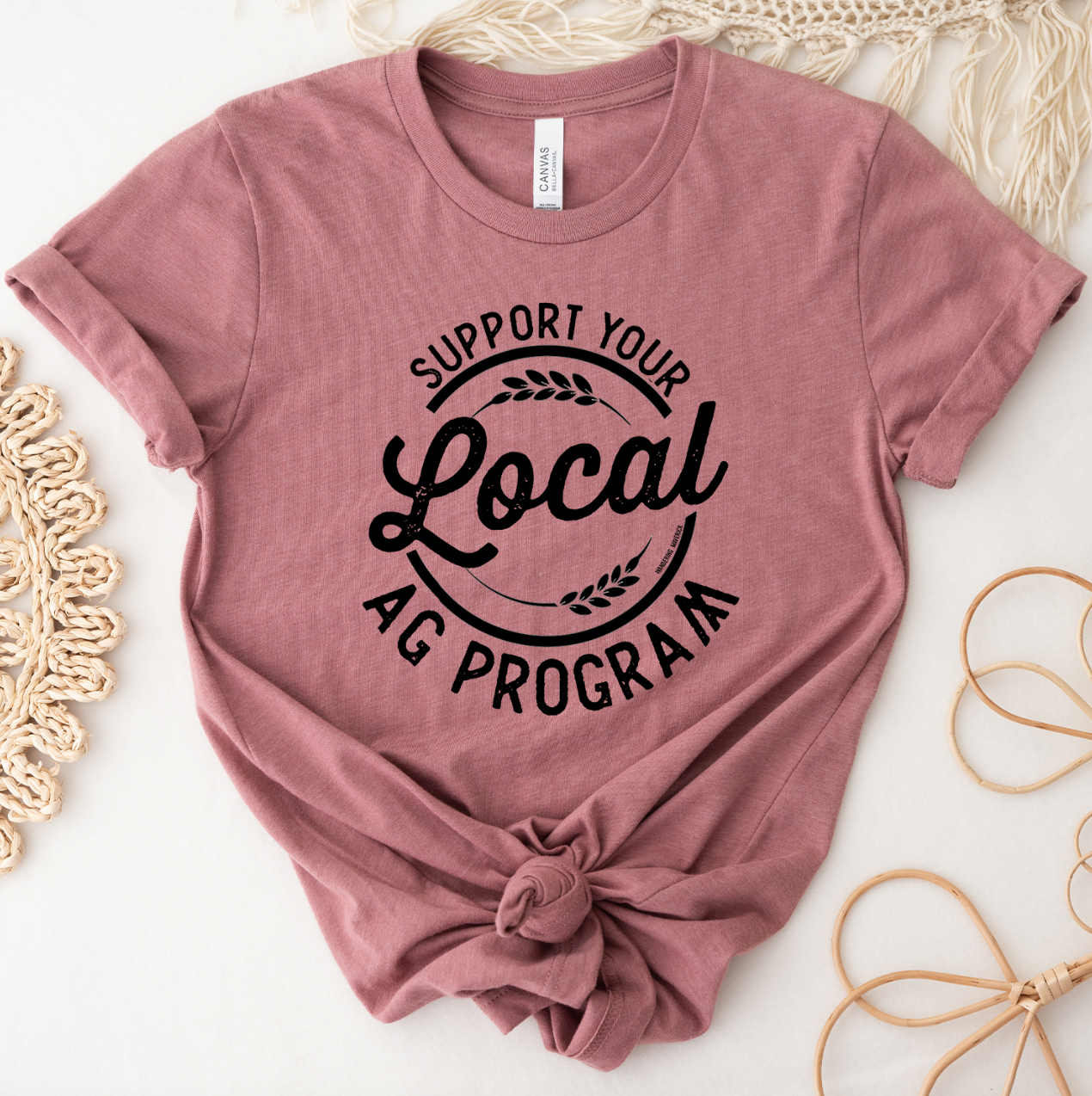 Support Your Local Ag Program T-Shirt (XS-4XL) - Multiple Colors!