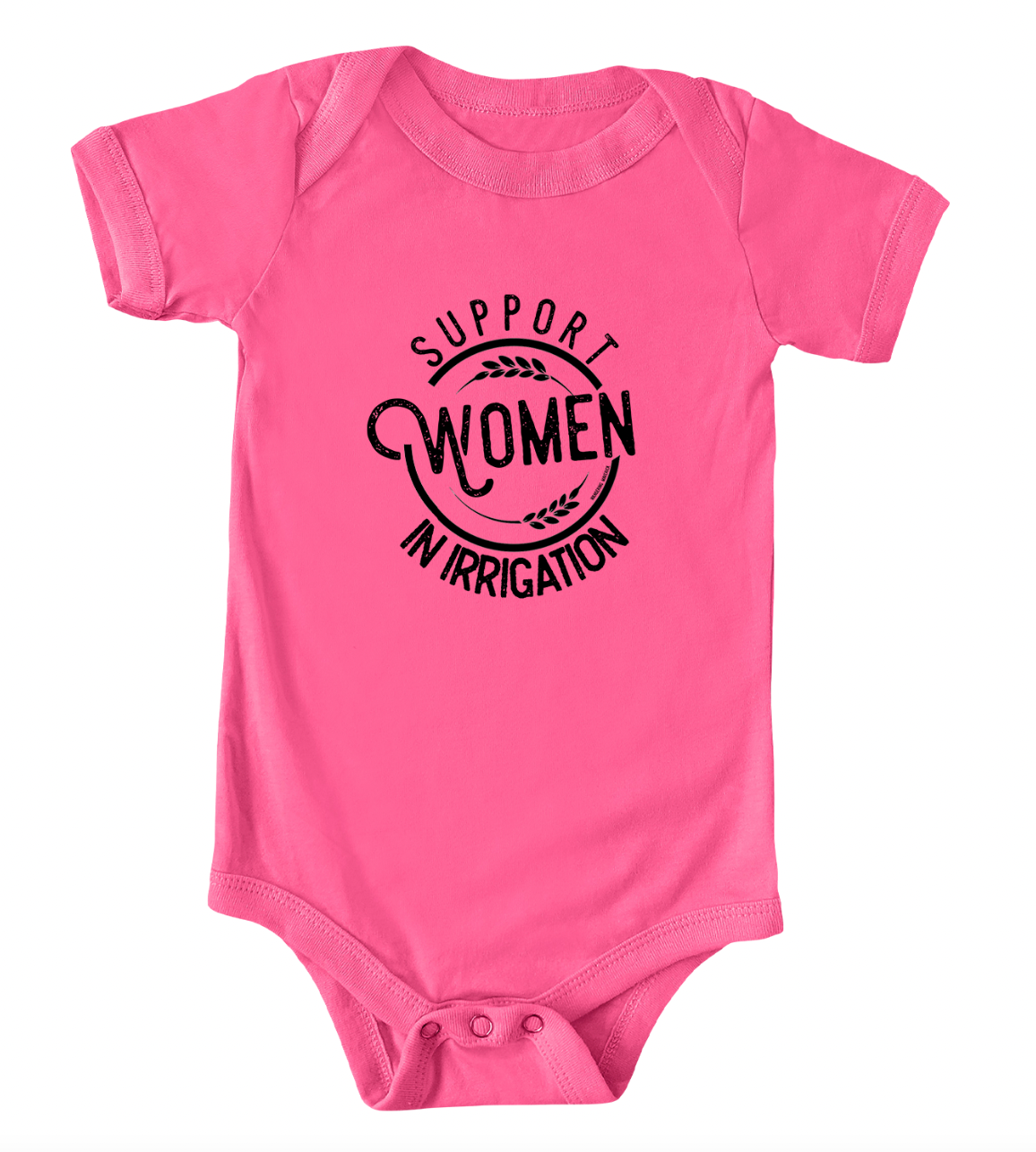 Support Women In Irrigation One Piece/T-Shirt (Newborn - Youth XL) - Multiple Colors!