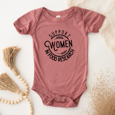 Support Women In Food Research One Piece/T-Shirt (Newborn - Youth XL) - Multiple Colors!
