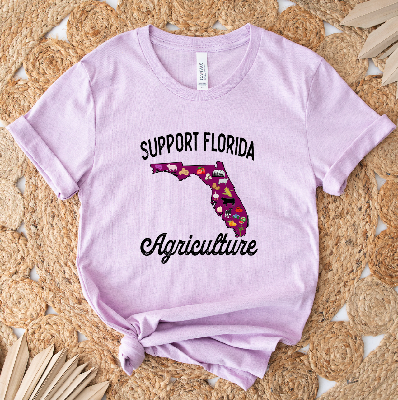 Support Florida Agriculture T-Shirt (XS-4XL) - Multiple Colors!