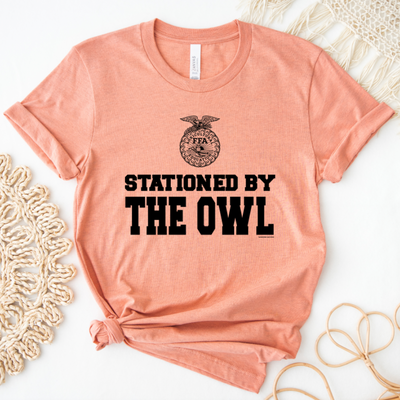 Stationed By The Owl FFA T-Shirt (XS-4XL) - Multiple Colors!