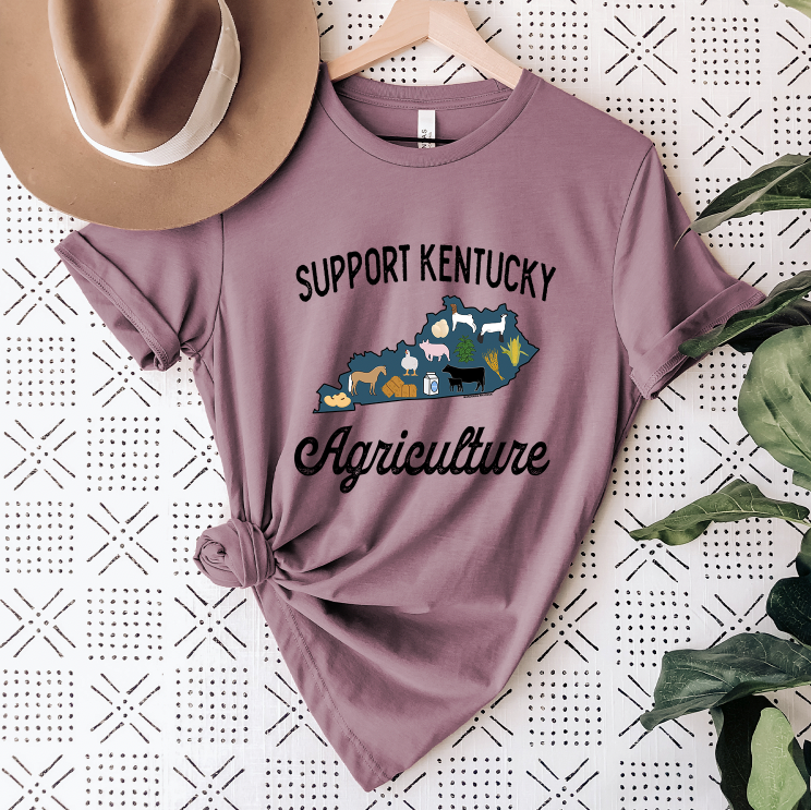 Support Kentucky Agriculture T-Shirt (XS-4XL) - Multiple Colors!