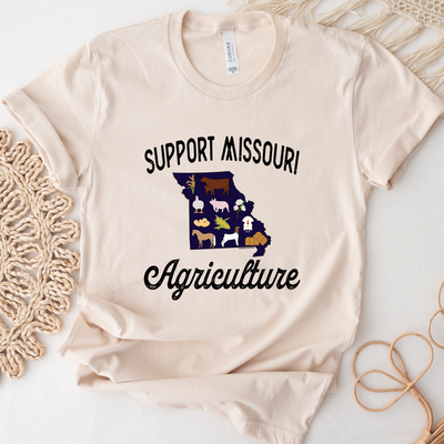 Support Missouri Agriculture T-Shirt (XS-4XL) - Multiple Colors!