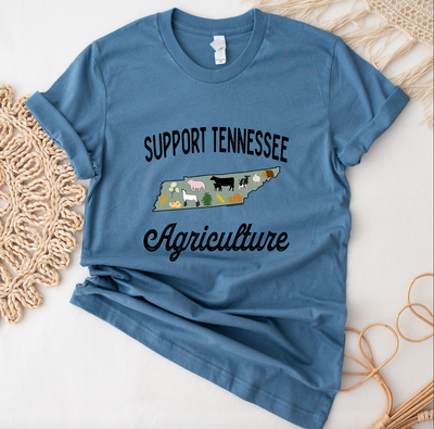 Support Tennessee Agriculture T-Shirt (XS-4XL) - Multiple Colors!
