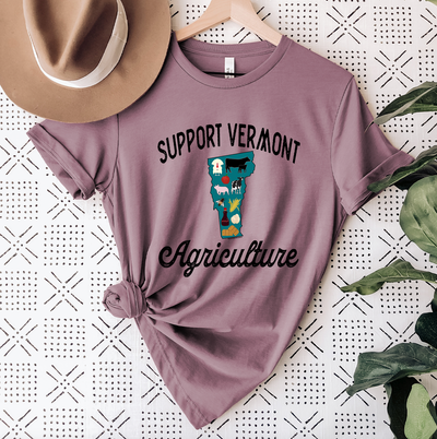 Support Vermont Agriculture T-Shirt (XS-4XL) - Multiple Colors!