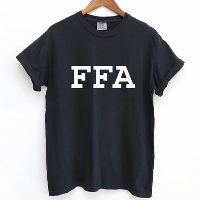 FFA White Ink ComfortWash/ComfortColor T-Shirt (S-4XL) - Multiple Colors!