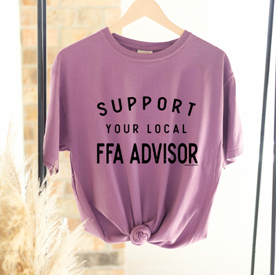 Support Your Local FFA Advisor ComfortWash/ComfortColor T-Shirt (S-4XL) - Multiple Colors!
