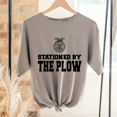 Stationed By The Plow FFA ComfortWash/ComfortColor T-Shirt (S-4XL) - Multiple Colors!