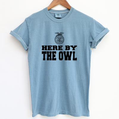 Here By The Owl FFA ComfortWash/ComfortColor T-Shirt (S-4XL) - Multiple Colors!