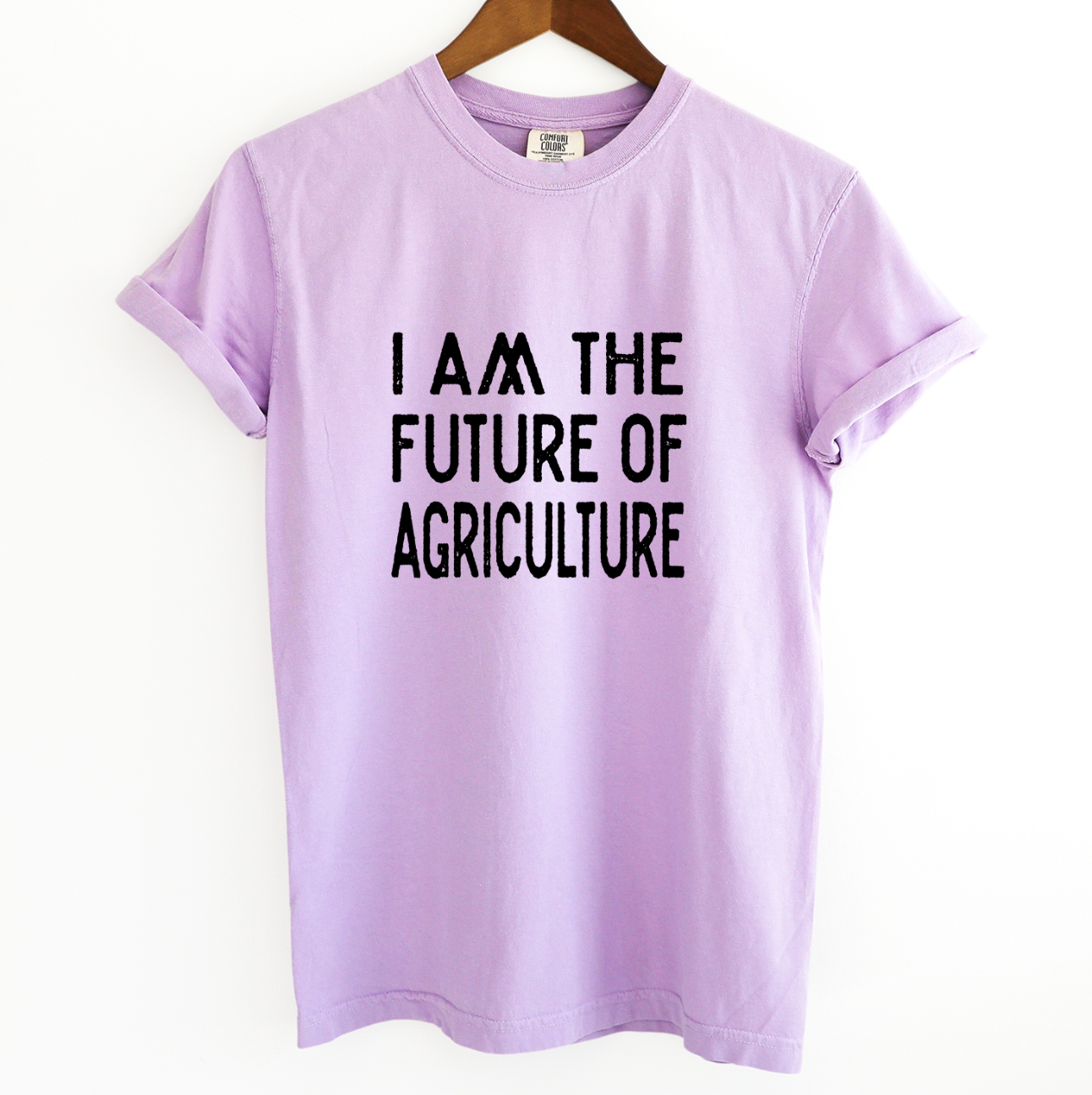 Distressed I Am The Future Of Agriculture ComfortWash/ComfortColor T-Shirt (S-4XL) - Multiple Colors!