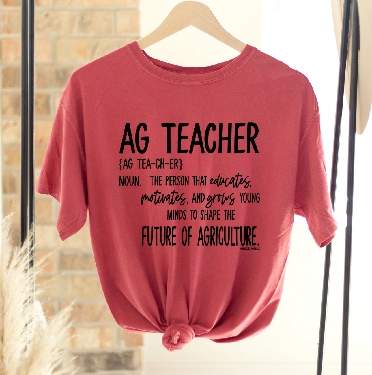 Ag Teacher Definition ComfortWash/ComfortColor T-Shirt (S-4XL) - Multiple Colors!