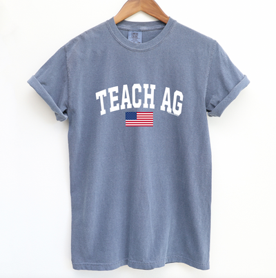 Teach Ag Flag ComfortWash/ComfortColor T-Shirt (S-4XL) - Multiple Colors!