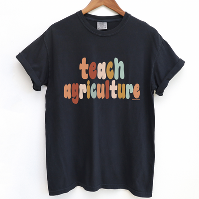 Boho Teach Agriculture ComfortWash/ComfortColor T-Shirt (S-4XL) - Multiple Colors!