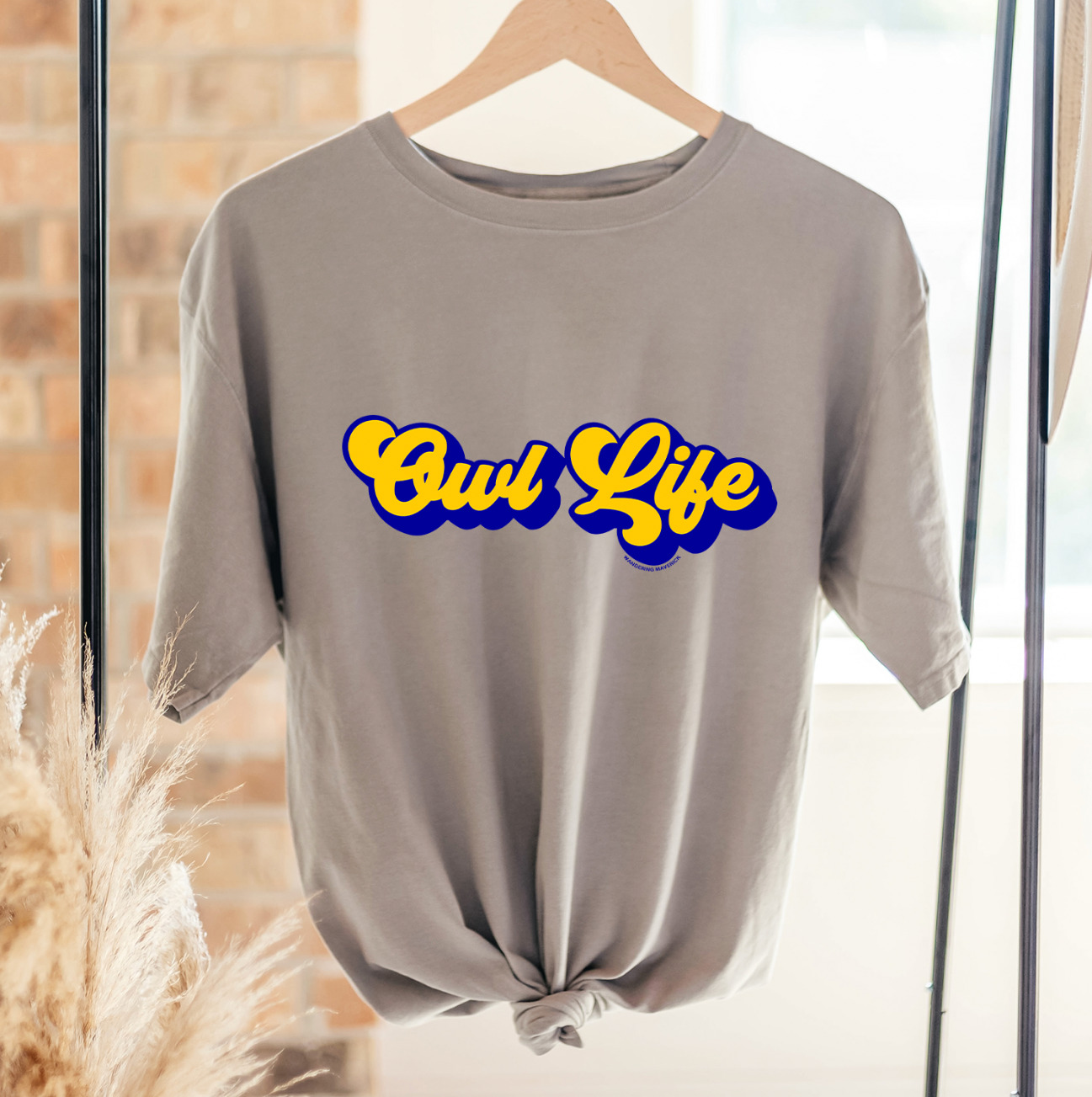 Owl Life ComfortWash/ComfortColor T-Shirt (S-4XL) - Multiple Colors!