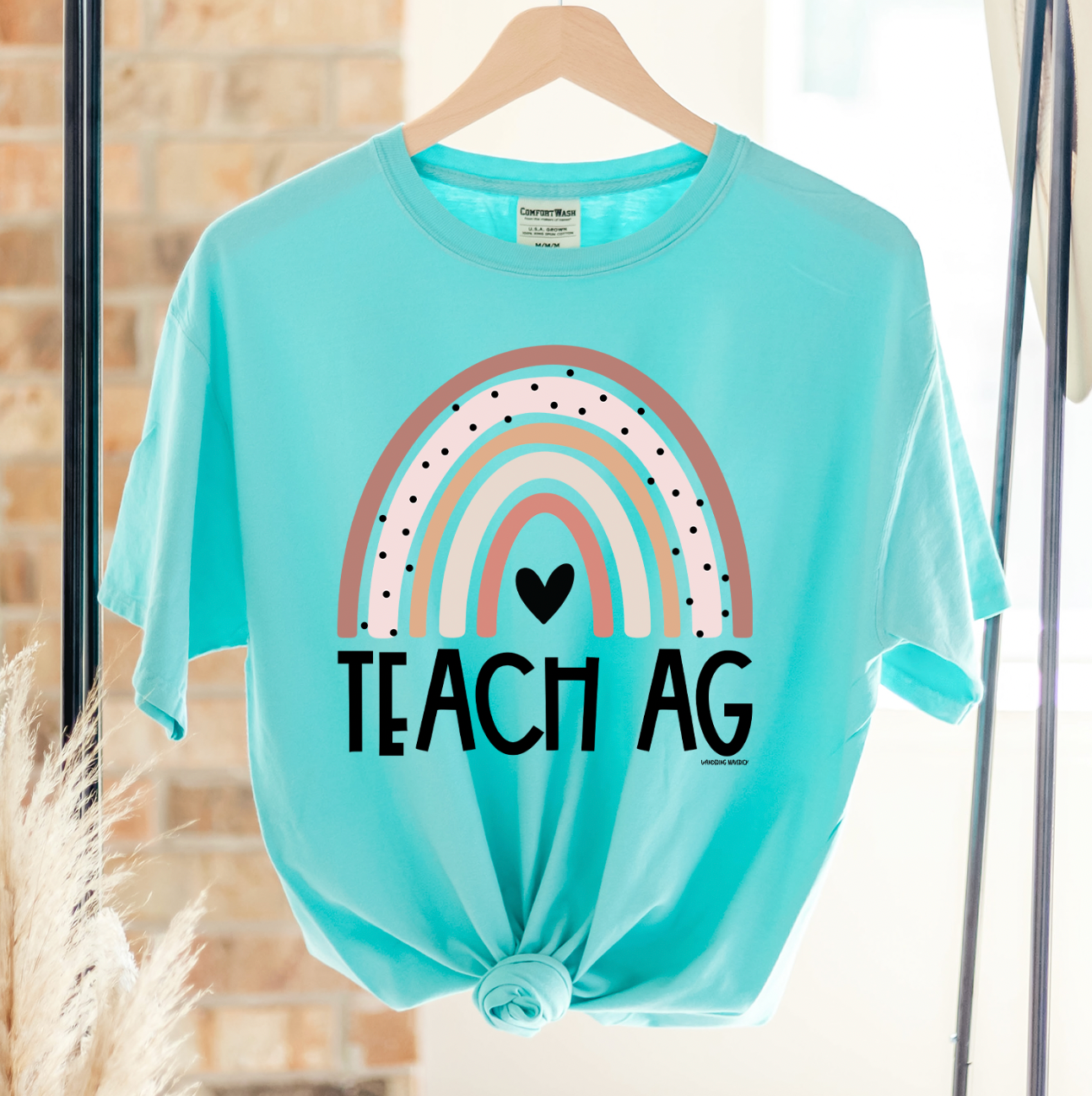 Rainbow Teach Ag ComfortWash/ComfortColor T-Shirt (S-4XL) - Multiple Colors!