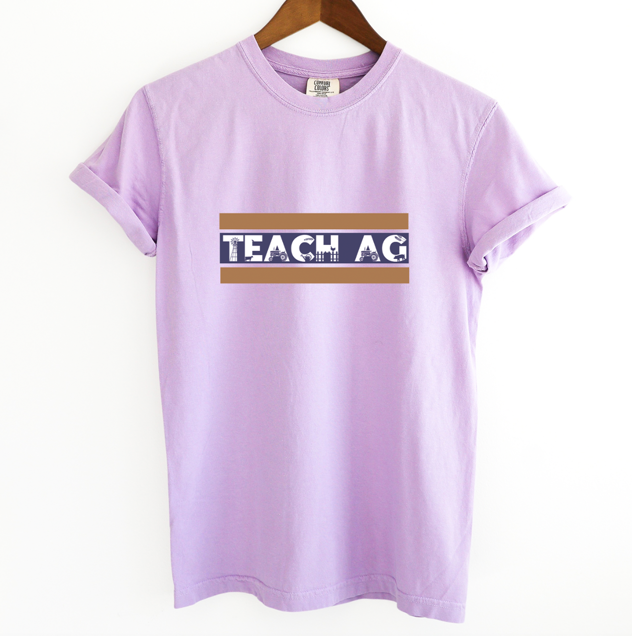 Stripe Teach Ag ComfortWash/ComfortColor T-Shirt (S-4XL) - Multiple Colors!
