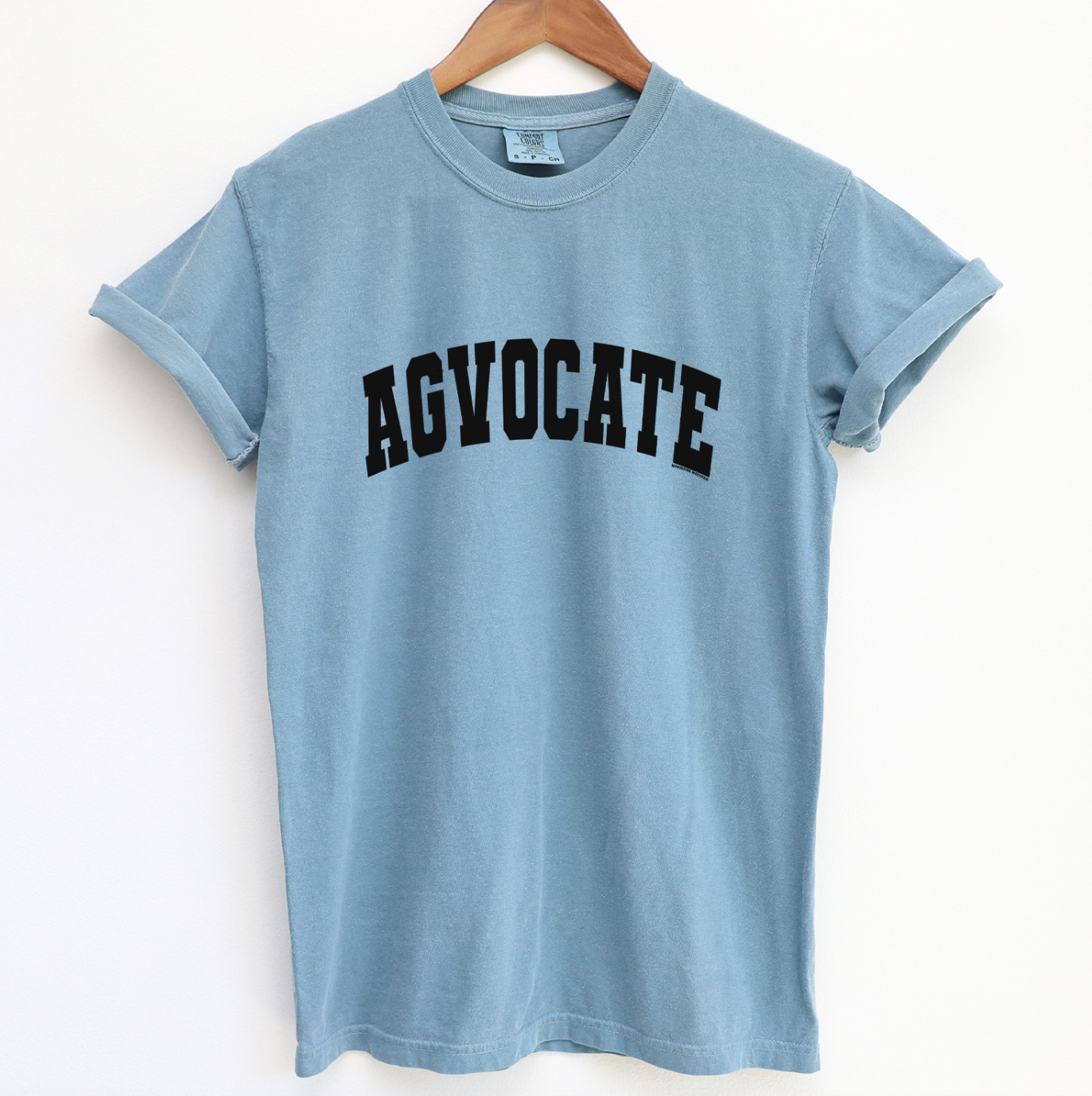 Varsity Agvocate Black ComfortWash/ComfortColor T-Shirt (S-4XL) - Multiple Colors!