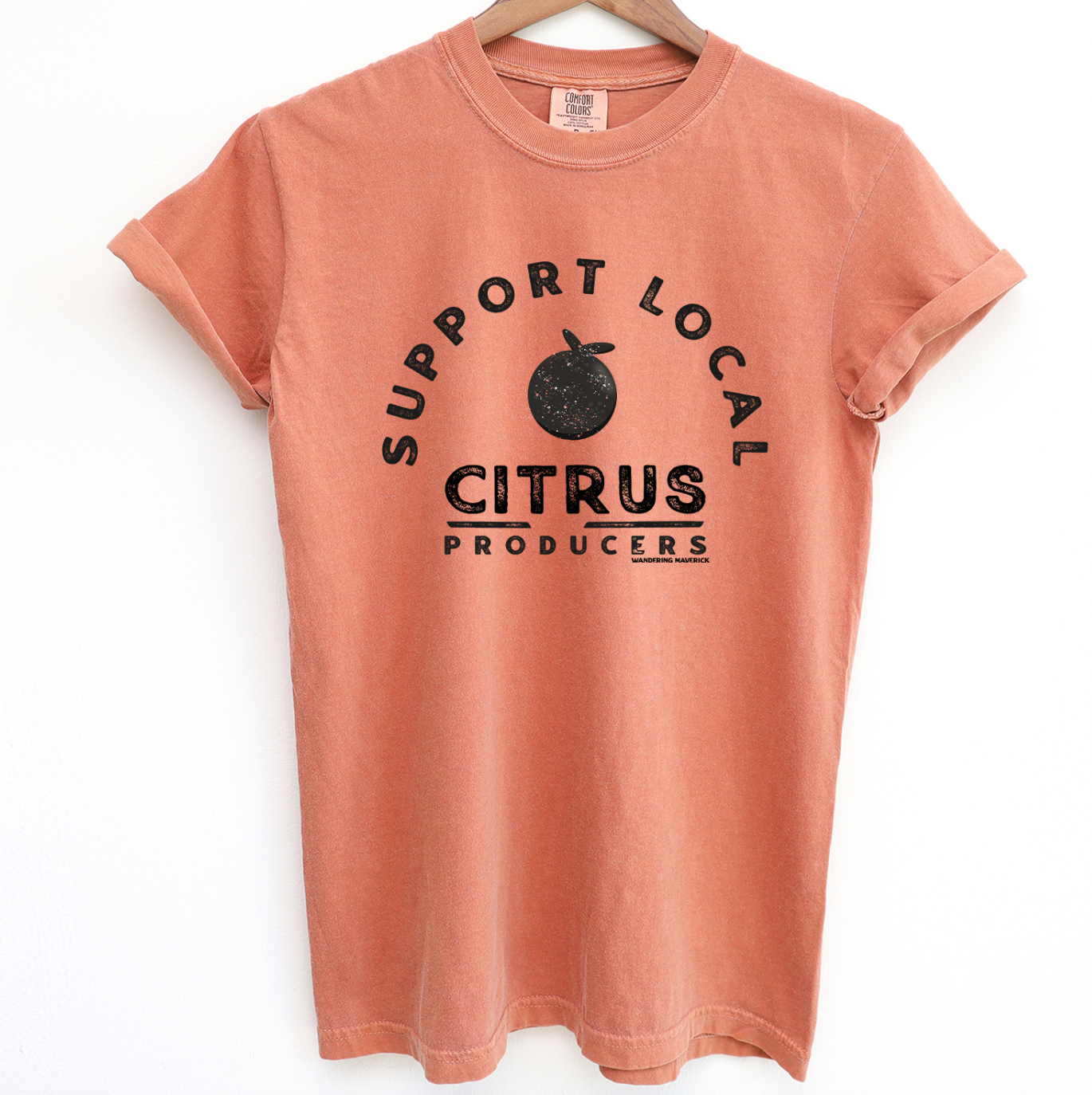 Support Local Citrus Producers ComfortWash/ComfortColor T-Shirt (S-4XL) - Multiple Colors!