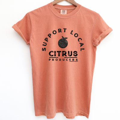 Support Local Citrus Producers ComfortWash/ComfortColor T-Shirt (S-4XL) - Multiple Colors!