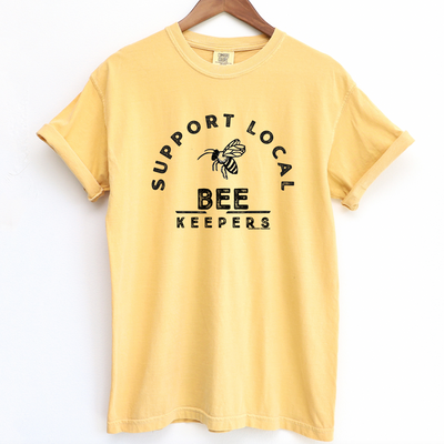 Support Local Bee Keepers ComfortWash/ComfortColor T-Shirt (S-4XL) - Multiple Colors!