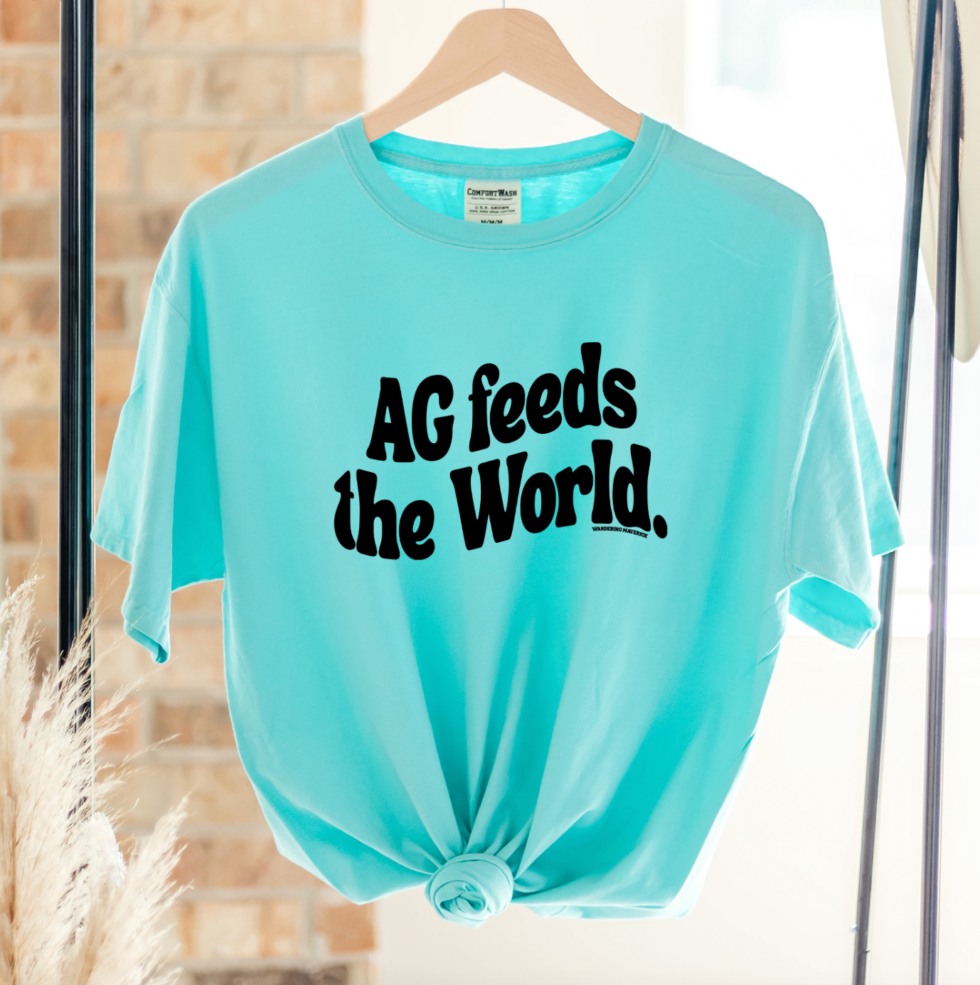 Ag Feeds The World ComfortWash/ComfortColor T-Shirt (S-4XL) - Multiple Colors!