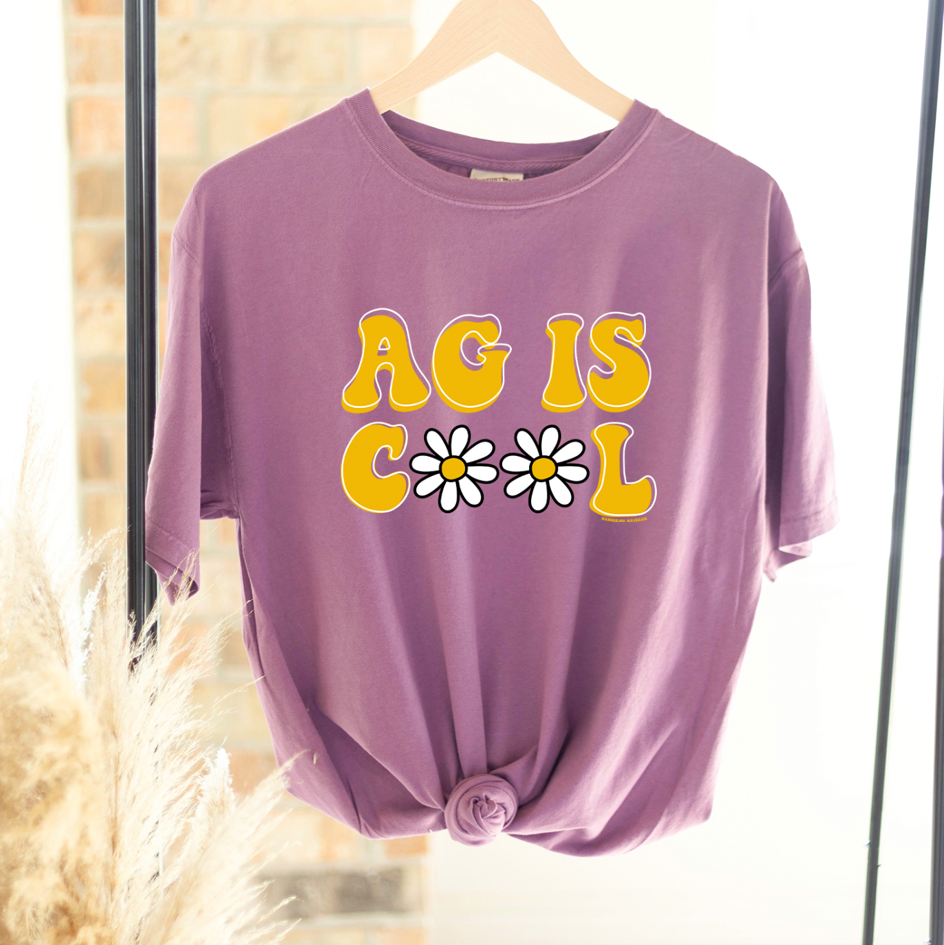 Ag Is Cool Daisy ComfortWash/ComfortColor T-Shirt (S-4XL) - Multiple Colors!