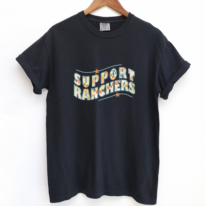 Aztec Support Ranchers ComfortWash/ComfortColor T-Shirt (S-4XL) - Multiple Colors!