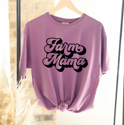 Retro Farm Mama ComfortWash/ComfortColor T-Shirt (S-4XL) - Multiple Colors!