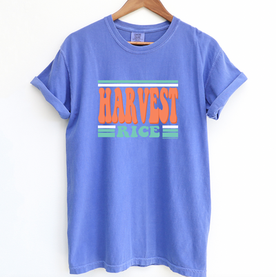 Retro Harvest Rice ComfortWash/ComfortColor T-Shirt (S-4XL) - Multiple Colors!