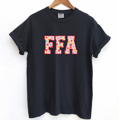 FFA Floral ComfortWash/ComfortColor T-Shirt (S-4XL) - Multiple Colors!