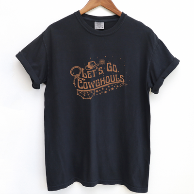 Lets Go Cowghouls ComfortWash/ComfortColor T-Shirt (S-4XL) - Multiple Colors!