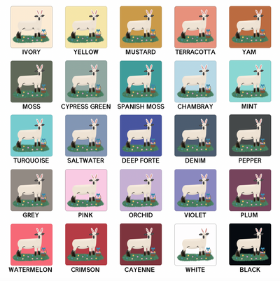 Easter Lamb ComfortWash/ComfortColor T-Shirt (S-4XL) - Multiple Colors!