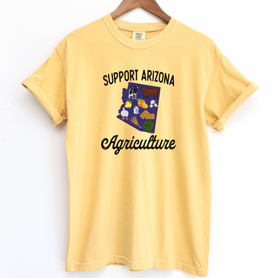 Support Arizona Agriculture ComfortWash/ComfortColor T-Shirt (S-4XL) - Multiple Colors!