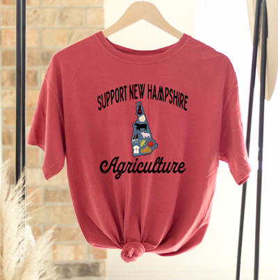 Support New Hampshire Agriculture ComfortWash/ComfortColor T-Shirt (S-4XL) - Multiple Colors!