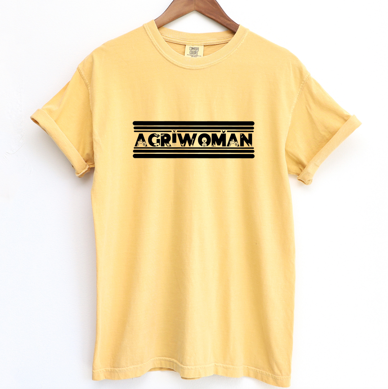 Agriwoman ComfortWash/ComfortColor T-Shirt (S-4XL) - Multiple Colors!