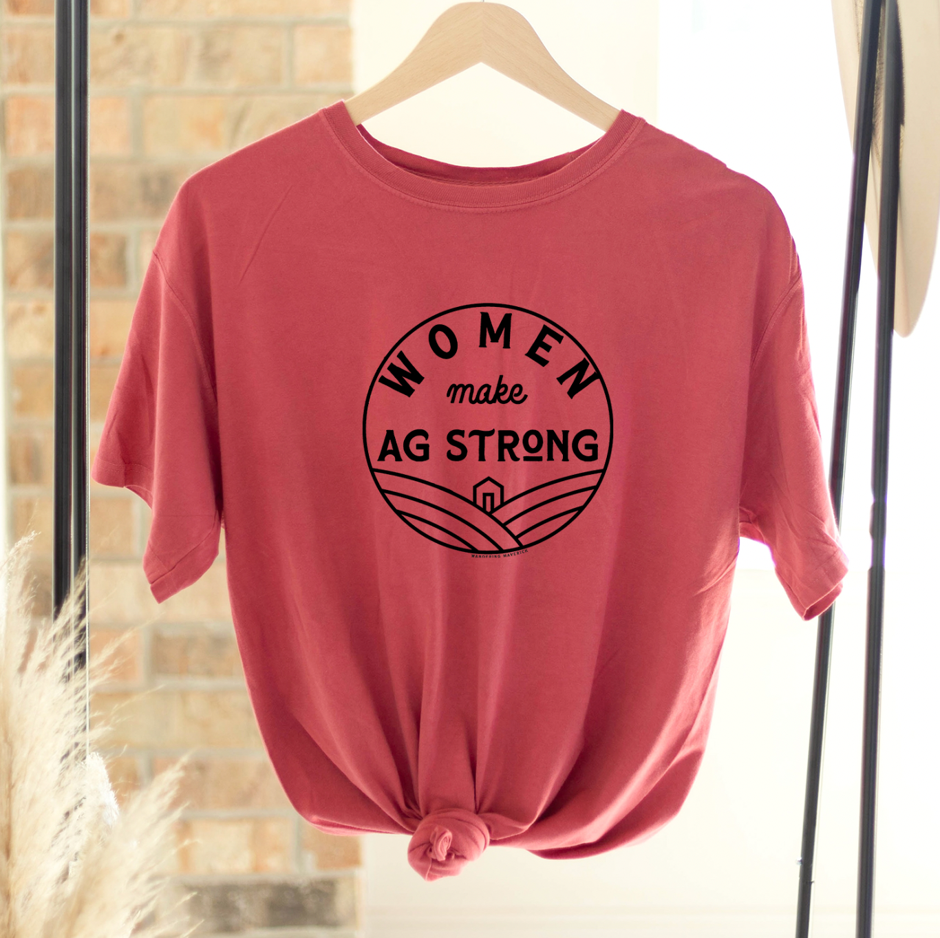 Women Make Ag Strong ComfortWash/ComfortColor T-Shirt (S-4XL) - Multiple Colors!