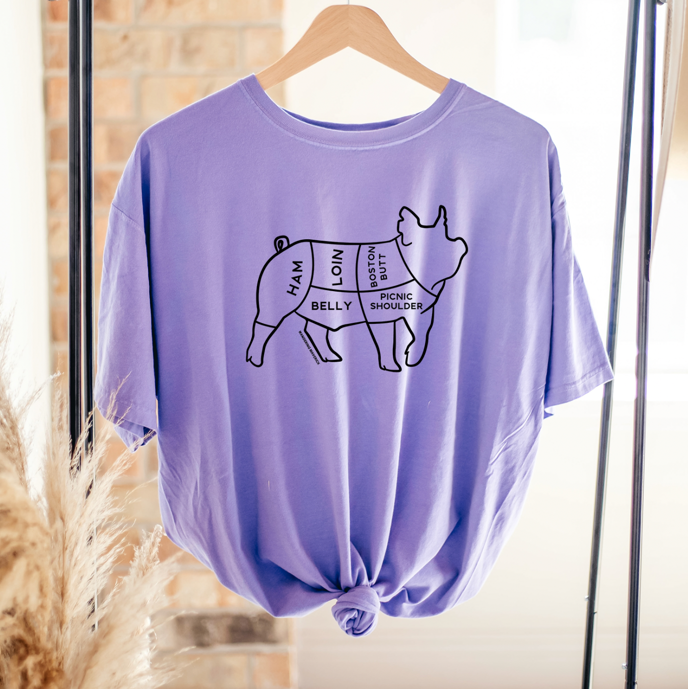 Pork Cuts ComfortWash/ComfortColor T-Shirt (S-4XL) - Multiple Colors!